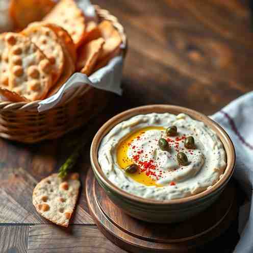 Taramosalata - Creamy Greek Dip for Pita Chips